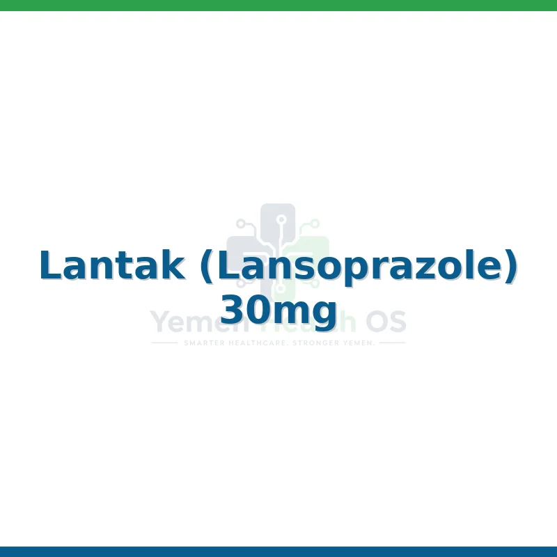 Lantak (Lansoprazole)
