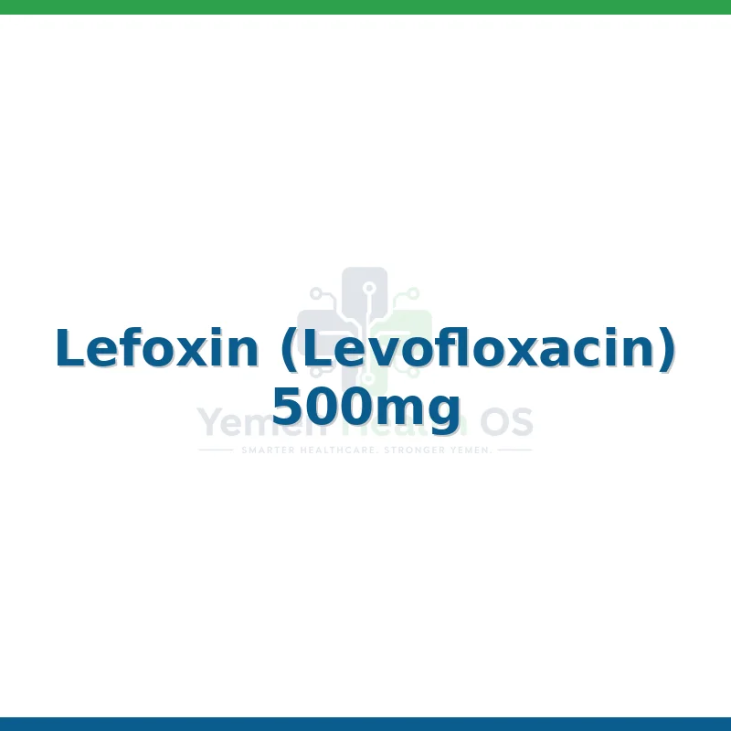 Lefoxin (Levofloxacin)