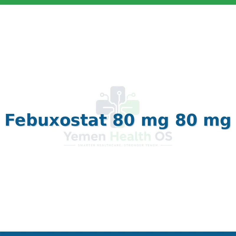 Febuxostat 80 mg