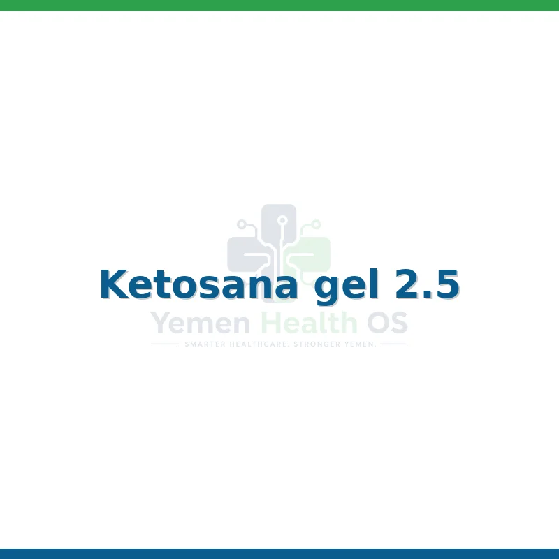 Ketosana gel