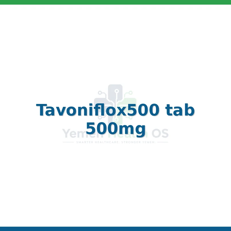 Tavoniflox500 tab