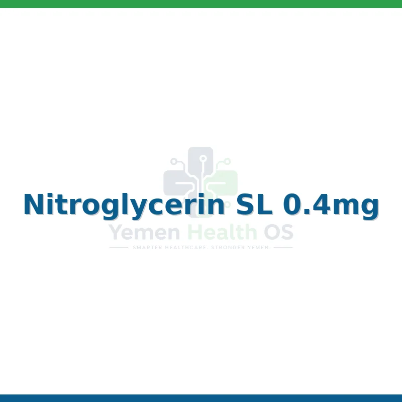 Nitroglycerin SL
