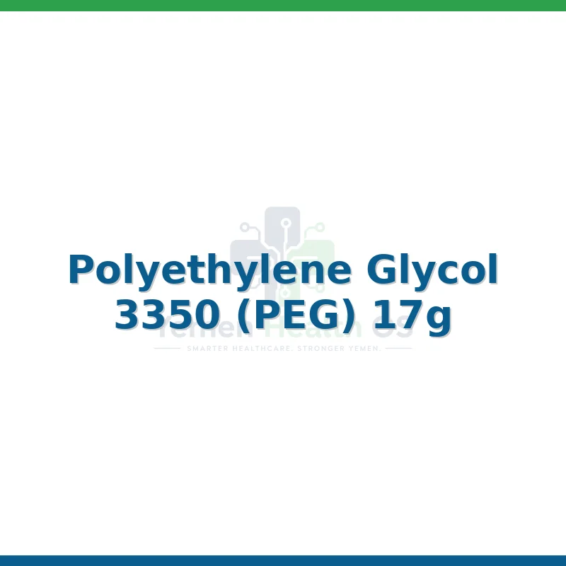 Polyethylene Glycol 3350 (PEG)