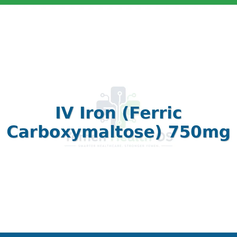 IV Iron (Ferric Carboxymaltose)