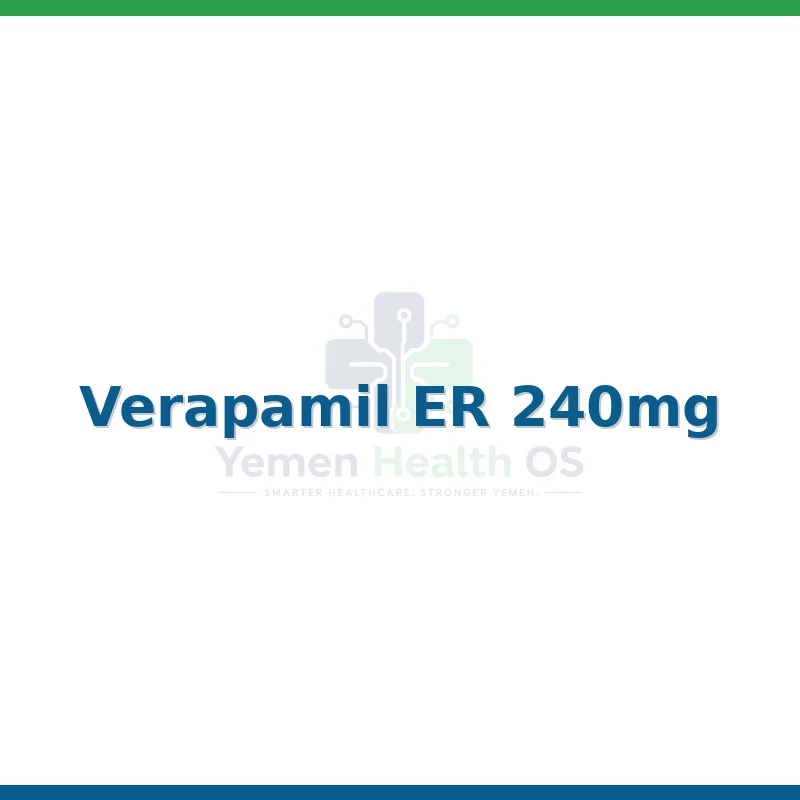 Verapamil ER